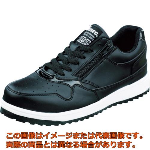 ジーベック　ZIPアップ耐滑セフティシューズ　85118　ブラック　26．5CM