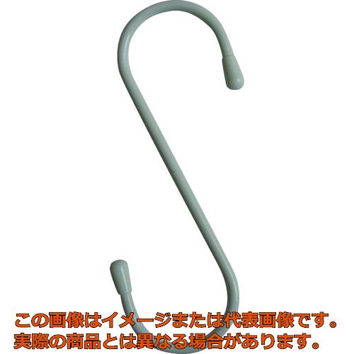 Rakuten - ニッサチェイン　塩ビ被覆線Sフック　白　150mm（2個入り）