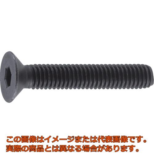 TRUSCO　六角穴付皿ボルト　黒染め　全ネジ　M4×15　60本入