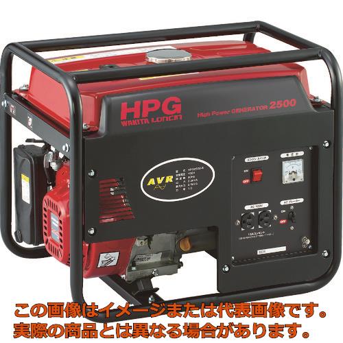 【代引不可・配送日時指定不可】MEIHO　エンジン発電機　HPG−2500　60Hz