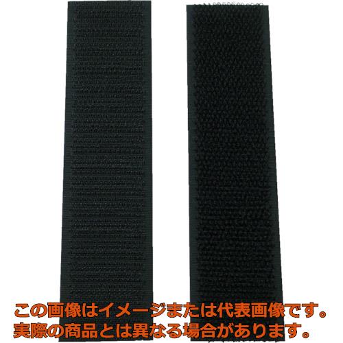 Rakuten - ユタカメイク　マジックテープ　PP用ピタロック　50mm×100mm　ブラック