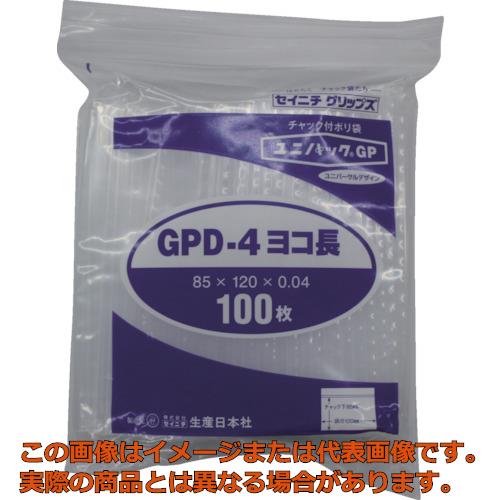 Rakuten - セイニチ　「ユニパックGP」D−4　ヨコ長　85×120×0．04　100枚入