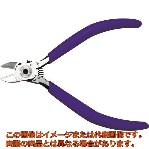 ■ご注意※商品写真はイメージ画像または代表画像です。実際の商品とは異なる場合があります。登録在庫数はリアルタイム在庫数ではありません。お急ぎの方は当社まで在庫確認お願いします。商品コード／ trs8283569【特長】　●針金からプラスチックまで切断可能な手のひらサイズのニッパーです。【用途】　【仕様】　●全長(mm)：107●切断能力(mm)銅線：φ2.0●切断能力(mm)軟鉄線：φ1.6●セミフラッシュ刃●ばね付●開きすぎ防止ストッパー付（開き幅調整）【材質／仕上】　●機械構造用炭素鋼●グリップ：塩化ビニール