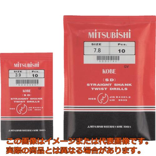 三菱K　SD　汎用加工用　ストレートハイスドリル　8mm