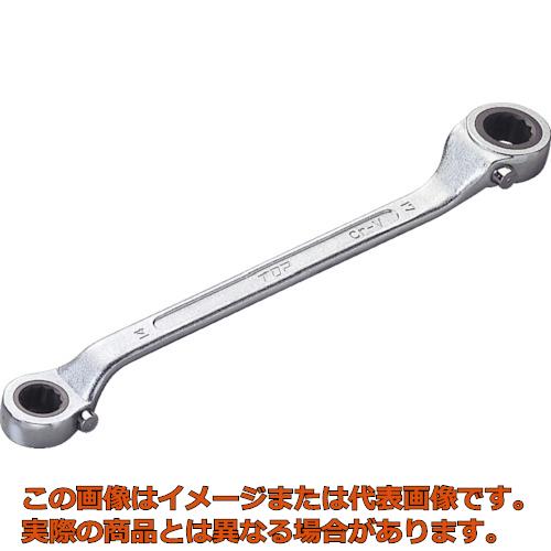 TOP　ラチェットメガネレンチ　10X13mm