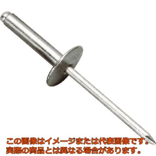 エビ　ブラインドリベット・ラージフランジ　アルミ／スティール6−4　（500本入）
