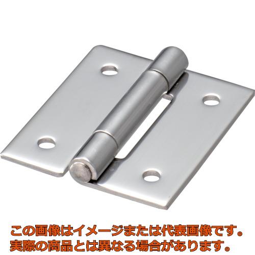 TRUSCO　ステンレス平型蝶番　全長40mm　（1個＝1袋）