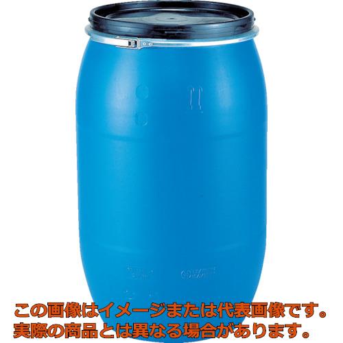 【代引不可・配送日時指定不可】サンコー　プラスチックドラムオープンタイプ　850052　PDO220L−1ブルー