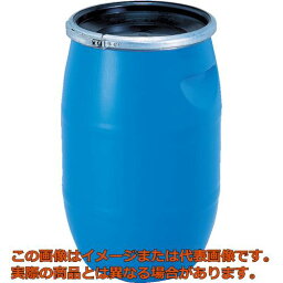 【代引不可・配送日時指定不可】サンコー　プラスチックドラムオープンタイプ　850008　PDO30L−1ブルー