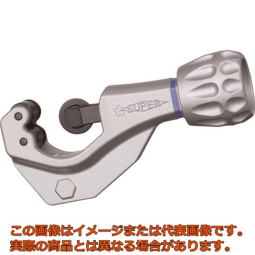 ■ご注意※商品写真はイメージ画像または代表画像です。実際の商品とは異なる場合があります。登録在庫数はリアルタイム在庫数ではありません。お急ぎの方は当社まで在庫確認お願いします。商品コード／ trs3665828【特長】　●銅管の切断に適しています。●切りくずがなく、切れ味が抜群で、切り口スッキリです。【用途】　●銅・アルミ・真鍮・硬質塩ビ材のパイプ切断に。【仕様】　●切断能力インチ(ミリ)：1/8?1 1/4(3?32)●最大肉厚(mm)：3●全長(mm)：126●標準替刃：TCC105【材質／仕上】　●本体:アルミ