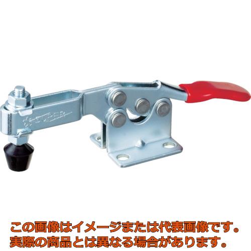 乐天商城 - スーパー　下方押え型トグルクランプ（水平ハンドル式）全長：142mm　締付力：0．9kN