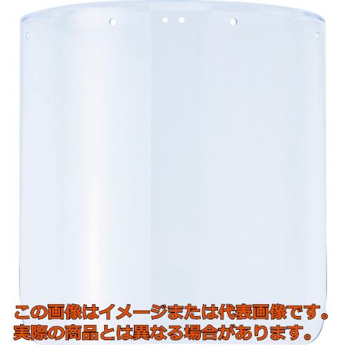 TRUSCO 防災面用替レンズ クリア