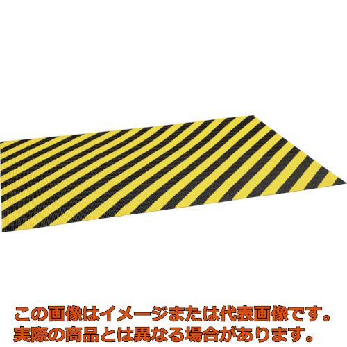 【代引不可・配送日時指定不可】TRUSCO　ジャバラマットスリム　1200X1800mm　トラ柄