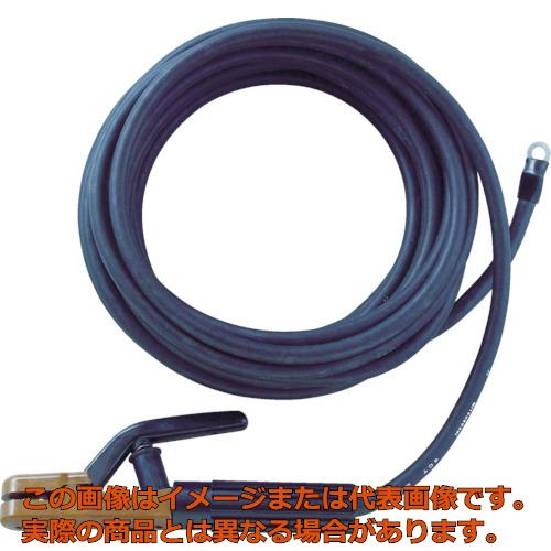 TRUSCO　キャブタイヤケーブル　ホルダ丸端子付　5m