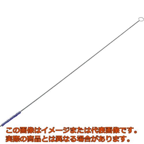 TRUSCO　小径パイプブラシ　ロングタイプ　5mm　HACCP対応　ブルー