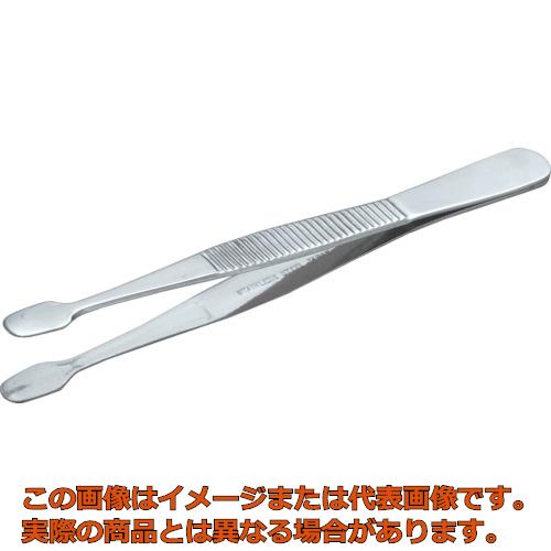 TRUSCO　ステンレス製ピンセット　120mm　切手用