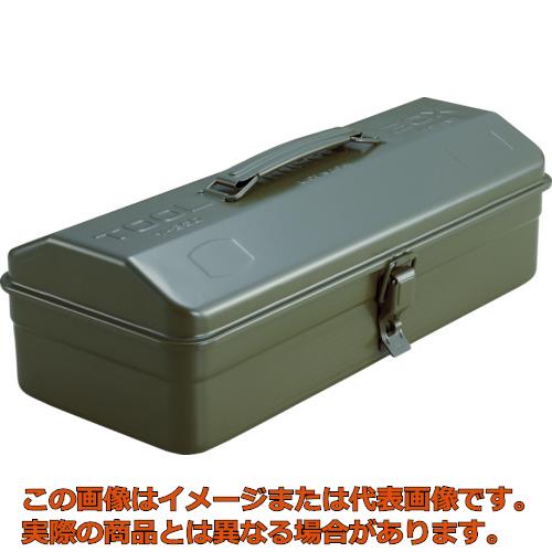 TRUSCO　山型ツールボックス（山型工具箱）　373X164X124　OD色
