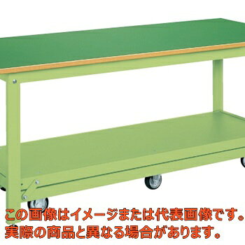 軽量作業台KKタイプ（ペダル昇降移動式・6輪車）　KK−187Q6F【代引不可・配送日時指定不可・個人宅不可】