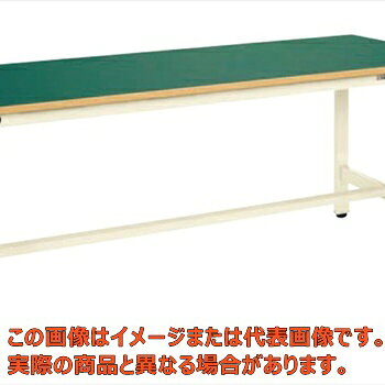 ■ご注意※商品写真はイメージ画像または代表画像です。実際の商品とは異なる場合があります。●在庫がなく、発送にお時間をいただく商品です。【随時メーカー確認必須】商品によって出荷条件や在庫状況が異なります為、メーカーへ確認の上、当店より随時ご連絡いたします。【商品コード】00128-036638【商品説明】本体は角パイプ（構造用鋼管）を使用しているため非常に堅牢でしかもホコリが溜まりません。工具を使わず折りたたみ可能。不要時コンパクトに収納できます。【商品スペック】●外寸：W1800×D750×H740mm●内寸：W1530×D528mm●カラー：アイボリー●均等耐荷重：300kg●質量：32kg●天板サイズ：1800×750×21mm●天板種類：サカエリューム天板●天板カラー：グリーン●天板厚：21mm●アジャスター：樹脂製　ネジ径M12×P1.75【商品情報】●折りタタミ機構●座り作業用●特許登録：第4028783号