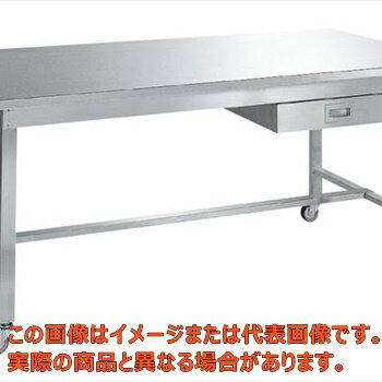 乐天商城 - ステンレス作業台（移動式・SUS430）　SUS4A−189BN【代引不可・配送日時指定不可・個人宅不可】