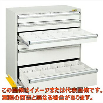 工具管理ユニット（引出し6段タイプ）　KU−66BGY【配送日時指定不可・個人宅不可】