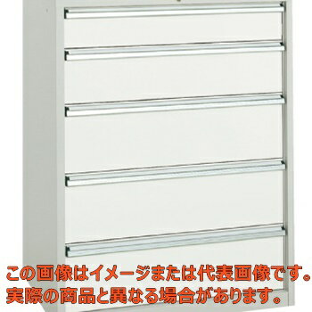 ワイドキャビネットWGタイプ・5段　WG−5D4GY【配送日時指定不可・個人宅不可】