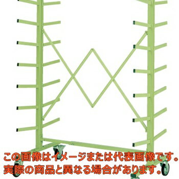 スライドバーラック（両面タイプ・移動型）　SBR−1WR【配送日時指定不可・個人宅不可】