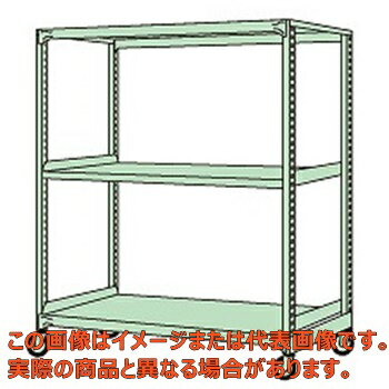 中量キャスターラックMKSG型（ゴム車・オール自在キャスター）　MKSG−9523G【配送日時指定不可・個人宅..