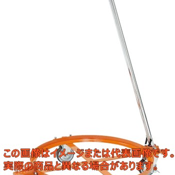 【代引不可・配送日時指定不可・個人宅不可】円形ドラム台車（オープンタイプ・取手付）　DR−1TM