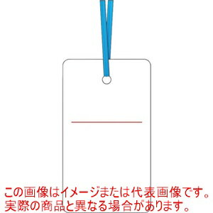 つくし　ケーブルタグ　荷札式　白無地　両面印刷　ビニタイ付き 30E