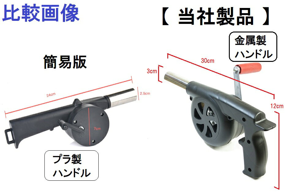 火おこし用 手動送風機 40w ガンタイプ/ハンディタイプ エアーブロア/炭火 バーベキュー 七輪網焼き キャンプ アウトドア/電池不要 便利なエアポンプ/通販格安セール情報 楽天 通販