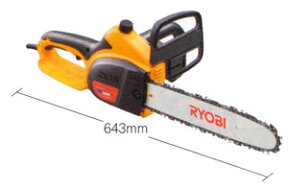 【送料無料】リョービ(RYOBI)チェンソーCS−3005　京セラ京セラに社名、ロゴ変更