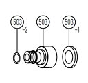 リョービ(RYOBI) 高圧洗浄機用アクセサリー AJP-1410A用部品 Oリング 画像503-2のみです 京セラ京セラに社名 ロゴ変更