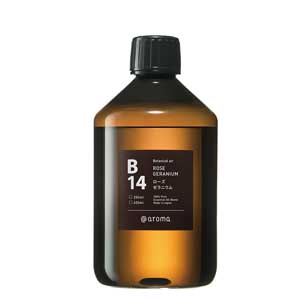 アットアロマ　エッセンシャルオイル　B14 ローズゼラニウム　450ML ボタニカルエアー