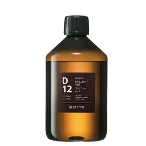 アットアロマ　エッセンシャルオイル　D12 ブリリアントレッド　450ML デザインエアー