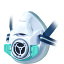 リアルタイムランキング1位　シゲマツ　防毒マスク・防じんマスク　TW01SC　ホワイト　M　TW01SC-WH-M 重松製作所