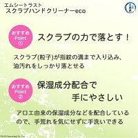 スクラブハンドクリーナーecoの特徴