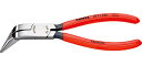 ☆KNIPEX/クニペックス 3871-200 半丸口 70°先曲り メカニックプライヤー 輸入 工具