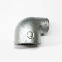 ☆日本継手(旧JFE) 鋳鉄製 (白) 径違いエルボ (RL) 20A×15A (3/4×1/2) ねじ込み式管継手 異径エルボ