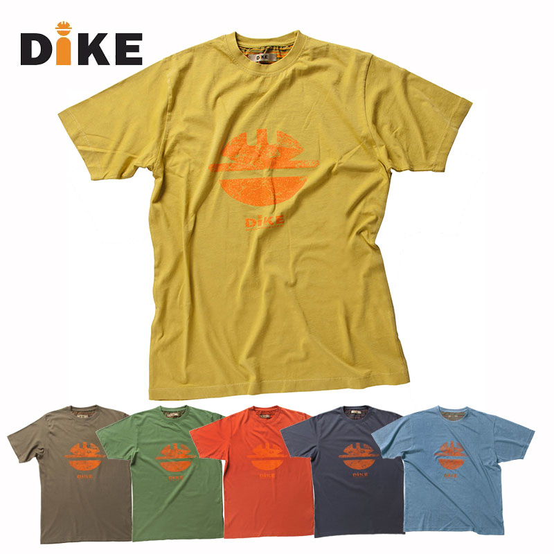 ☆ディーケ/DIKE 92131　Tシャツ　タイディ(Tidy)　　サイズ（ XS・S・M・L ）　6色展開　イタリア製　　