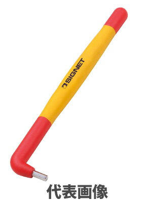 ☆SIGNET(シグネット)　E42610　絶縁L型六角棒レンチ　10MM　絶縁工具