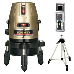 ☆TAJIMA/タジマ 高輝度レーザー墨出し器　NAVI ナビ　GT5Z-NI　本体(受光器付属)+三脚(ELV-150)