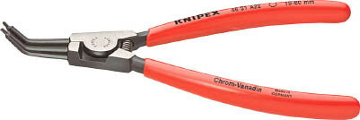 ☆KNIPEX/クニペックス 4631-A12 軸用スナップリングプライヤー 45°ベントヘッド 輸入 工具