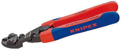 ☆KNIPEX/クニペックス 7122-200 小型クリッパー ベントヘッド バネ付 輸入 工具