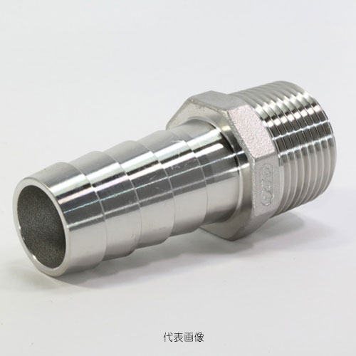 ☆ナゴヤ　ステンレス製(SUS)　六角ホースニップル(SHN)　25A (1)　ねじ込み式管継手