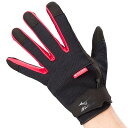 ☆ミズノ/MIZUNO F3JGS80209 ワークグラブ ブレスサーモタイプ ブラック×レッド ユニセックス 作業手袋 防寒手袋