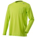☆ミズノ/MIZUNO F2JA8580 ブレスサーモシャツ(長袖・クルー) ライムグリーン(37) M・L・XLサイズ 冬用アンダーシャツ(4)
