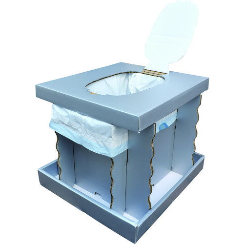 ☆METEX　FUFUKU　インスタントトイレ　トイレバッグ10枚付き　簡易トイレ　　　コード(1151353)【防災】