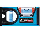 ☆シンワ 73390 ブルーレベル Jr.2 100mm マグネット付 高精度コンパクトレベル 水平器