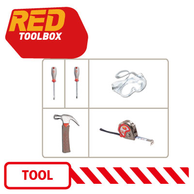 ☆RED TOOLBOX (レッドツールボックス) お子様専用ツールセット　ST004-05